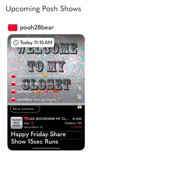 Posh Party Share show Free giveaways - Picture 9 of 9